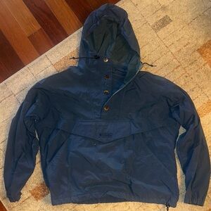 Columbia Men's Navy Hooded Windbreaker